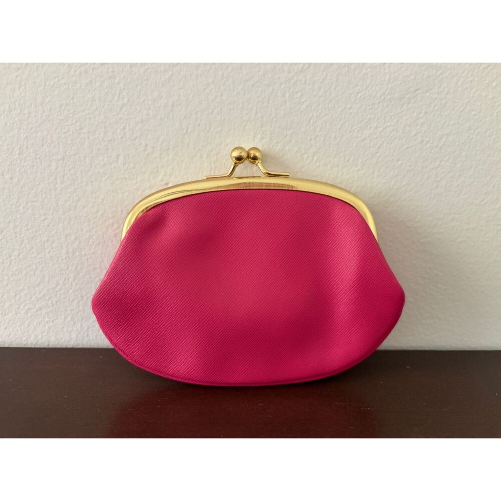 Coach Kisslock Coin Purse, Pomegranate